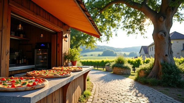 Des pizzas artisanales à emporter à Pauillac : découvrez le kiosque